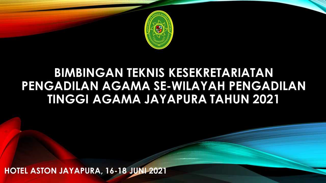 BIMBINGAN TEKNIS KEPEGAWAIAN