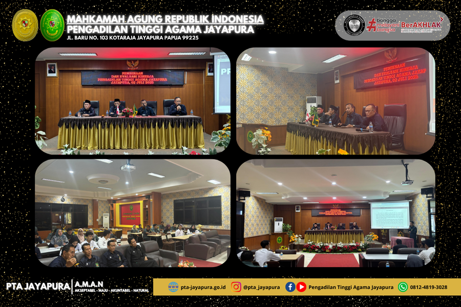 Rapat evaluasi triwulan